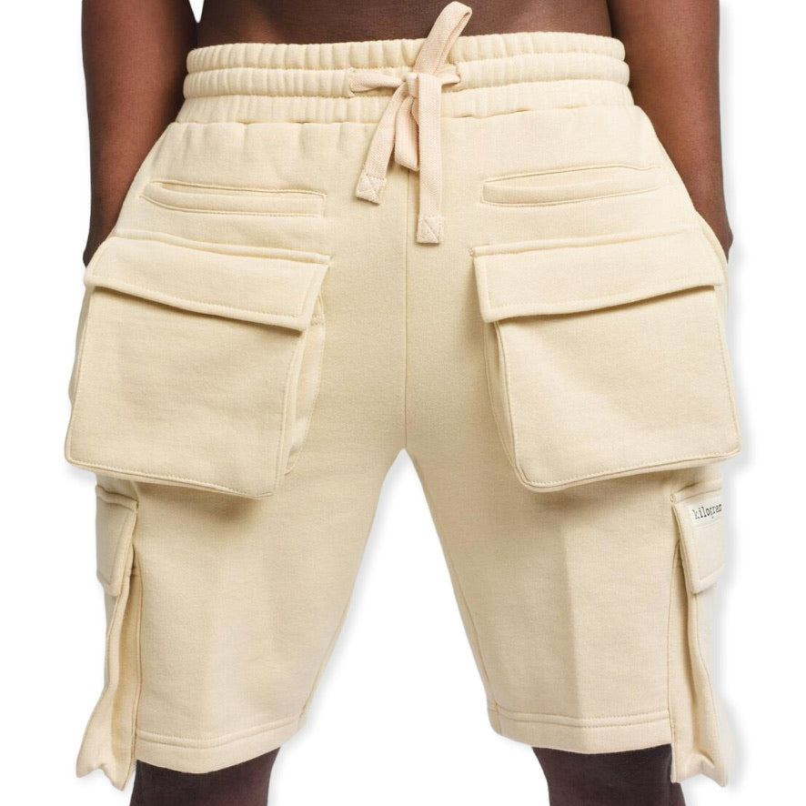 KILOGRAM: Fleece Cargo Shorts KG8214